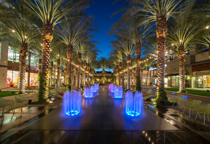 A night image of Scottsdale