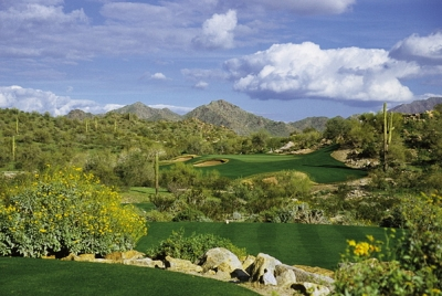 Estrella Golf Golf Club of Estrella view from tee box