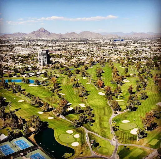 Aerial view of Phoenix Country Club