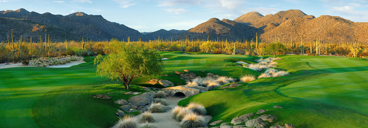 Hole 4 of the Gallery Golf Club in Marana, Arizona
